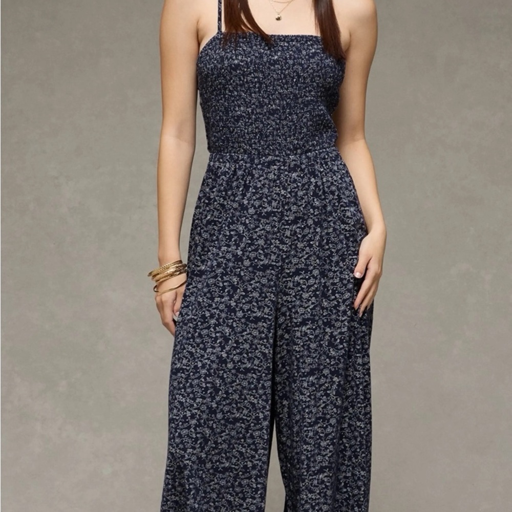 AE Sunchaser Knit Babydoll Jumpsuit